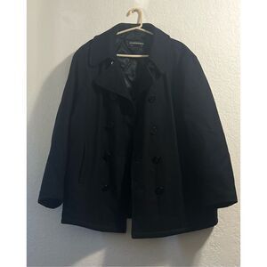 Joseph & Lyman Wool Blend Peacoat Warm Jacket Size XL
